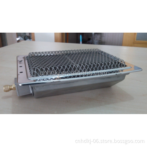natrual gas infrared burner with ceramic wafer for BBQ grill